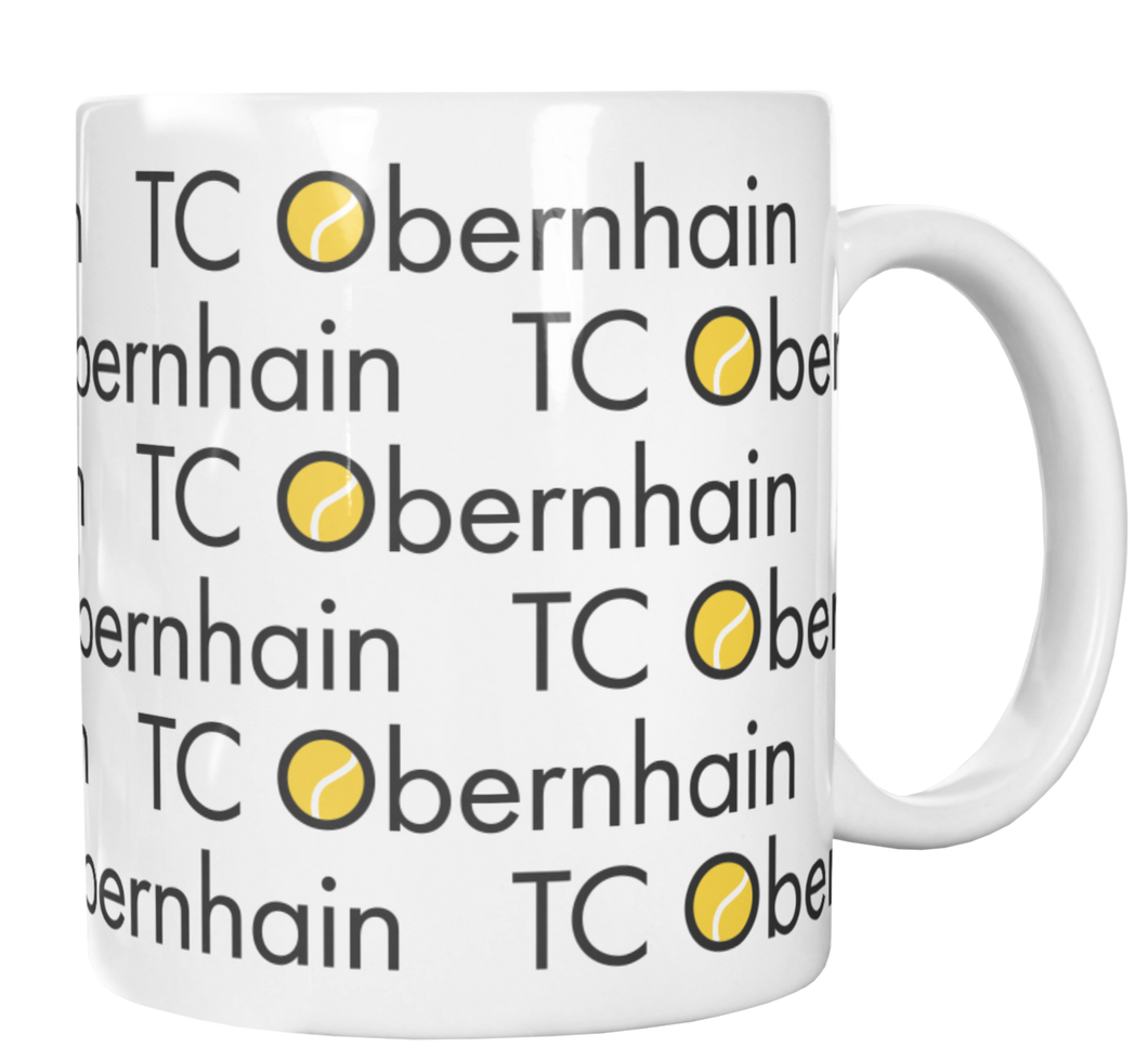 TC Obernhain Kaffeebecher mit Logo